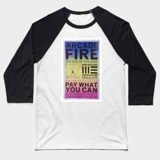 Arcade Fire - Toulouse Theatre Baseball T-Shirt